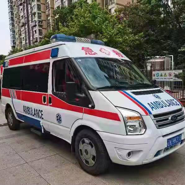海安长途救护车护送病人返乡